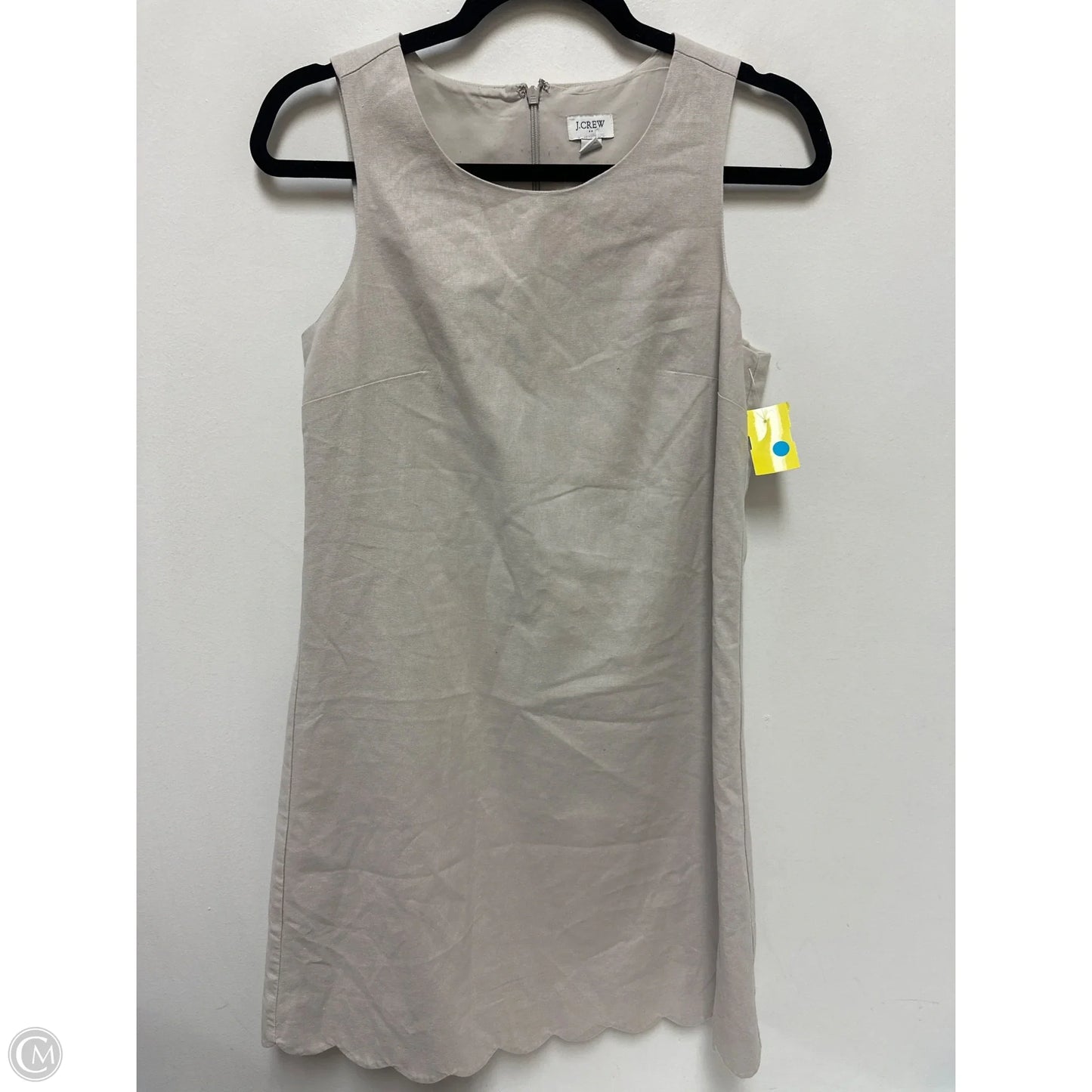 Dress Casual Midi By J. Crew In Grey, Size: Xs