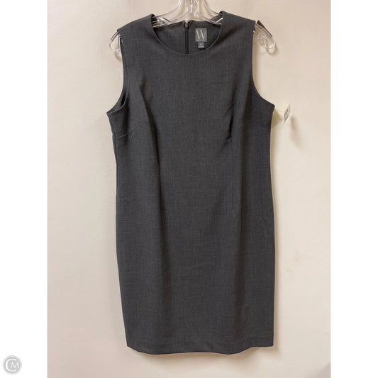 Dress Casual Midi By Worthington In Grey, Size: Mp