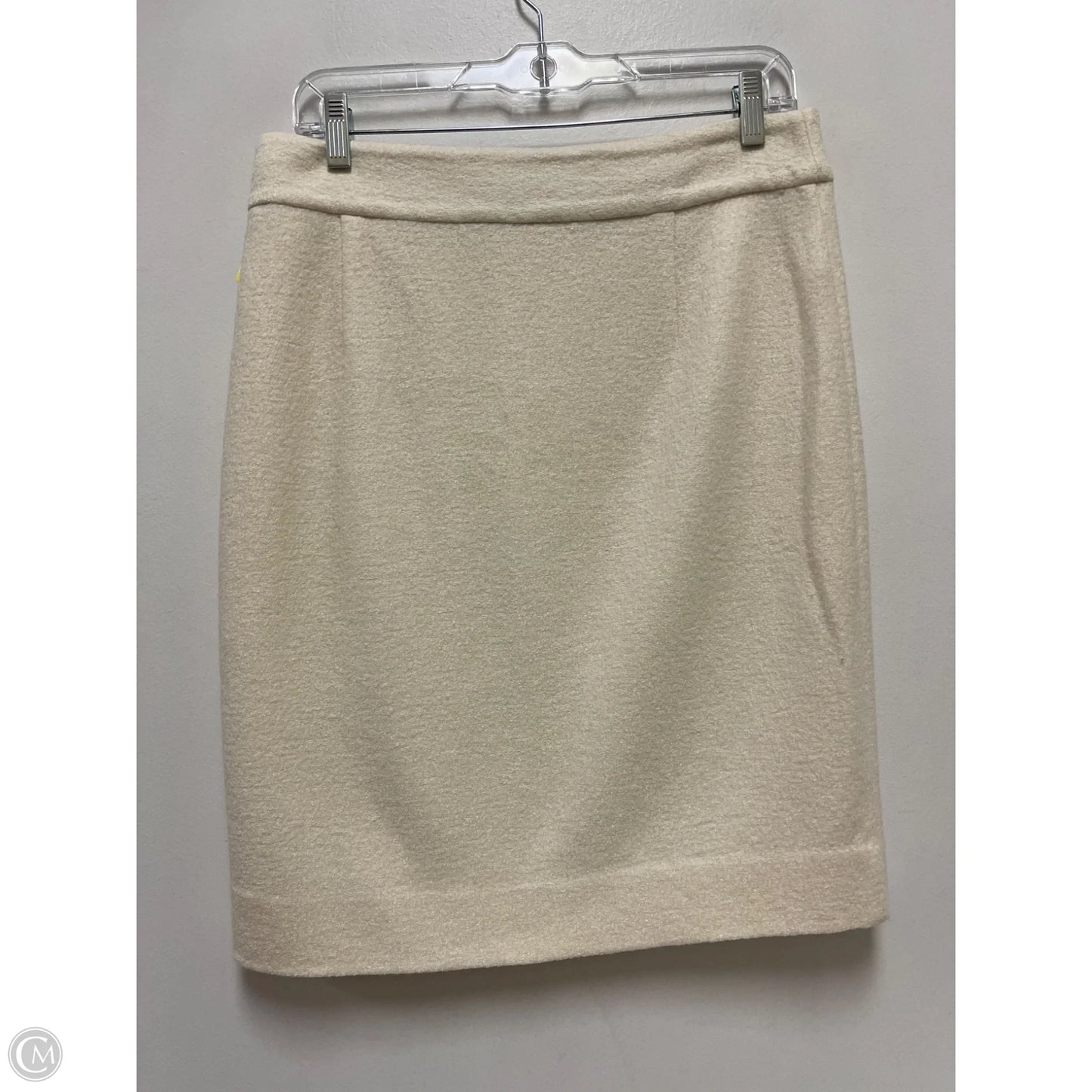 Skirt Midi By Banana Republic In Cream, Size: 8p