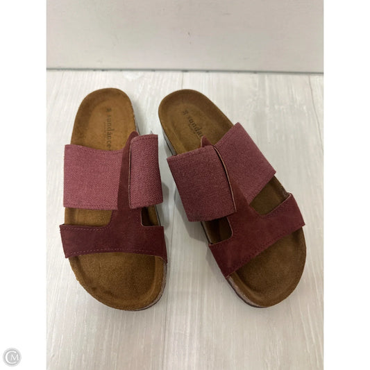 Sandals Flats By Sundance In Red, Size: 7.5