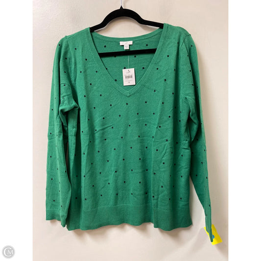 Sweater By J. Jill In Green, Size: M