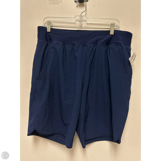 Athletic Shorts By Lands End In Navy, Size: 14