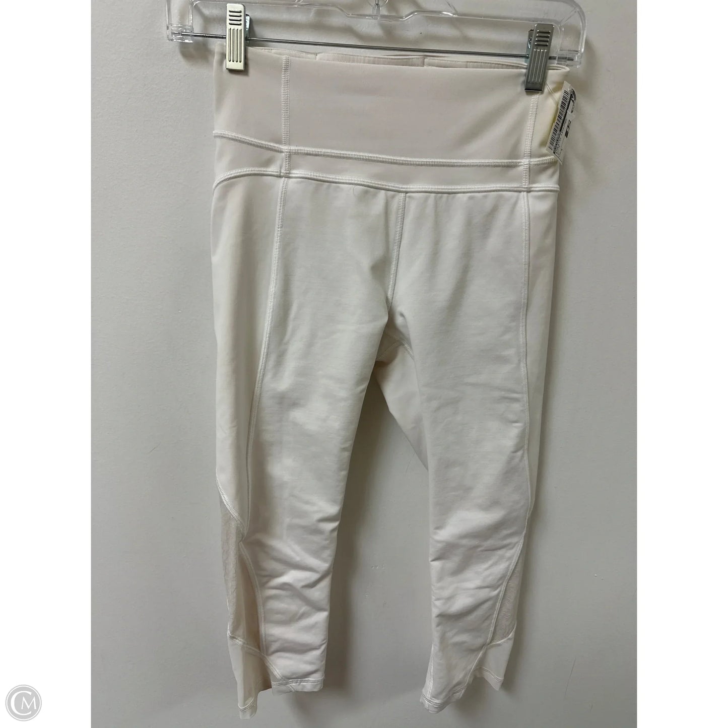 Athletic Leggings By Lululemon In White, Size: 4