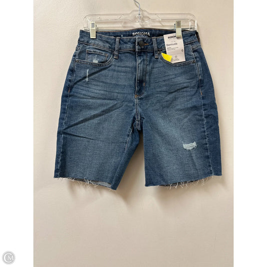 Shorts By Sonoma In Blue, Size: 6