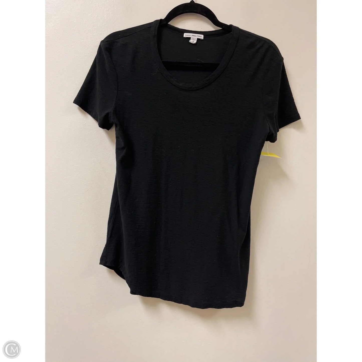 Top Short Sleeve By James Perse In Black, Size: Xl