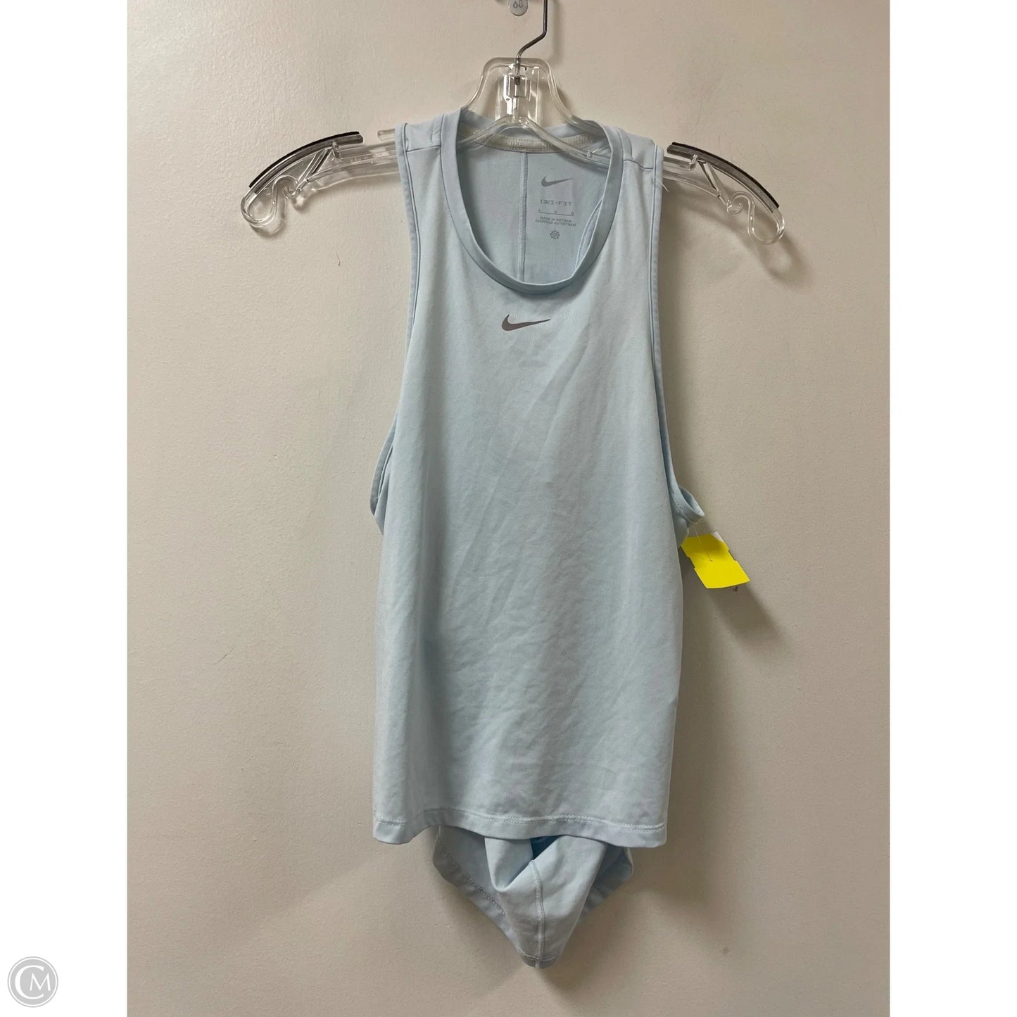 Athletic Tank Top By Nike In Blue, Size: L