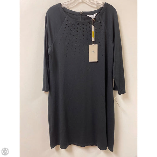 Dress Casual Midi By Tommy Bahama In Black, Size: L