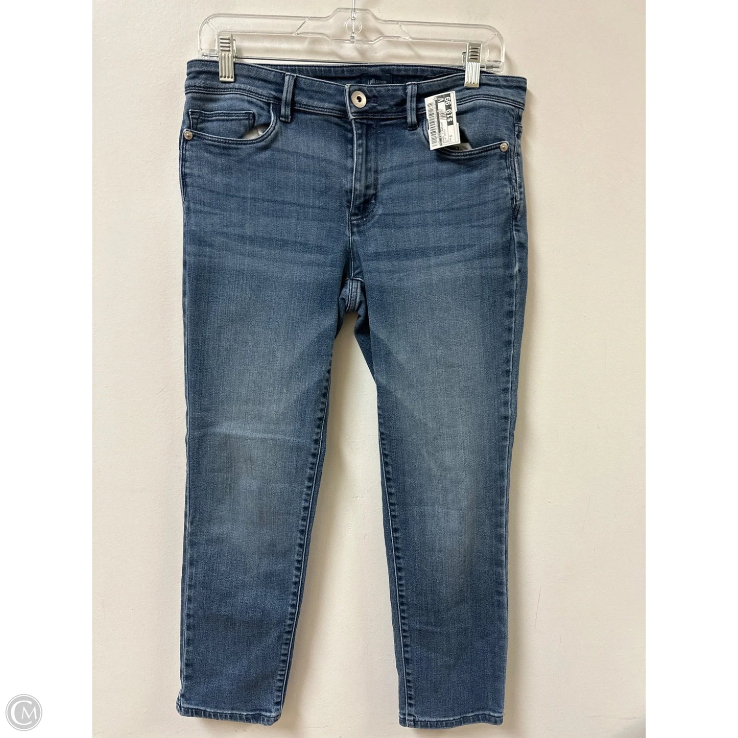 Jeans Straight By J. Jill In Blue Denim, Size: S