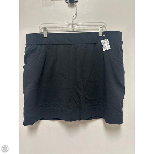 Athletic Skirt By Columbia In Black, Size: 1x