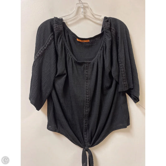 Top Long Sleeve By Belldini In Black, Size: Xl