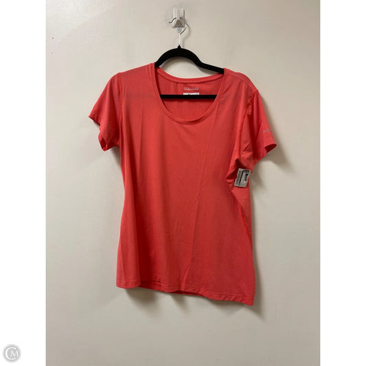 Top Short Sleeve By Loft In Green, Size: L