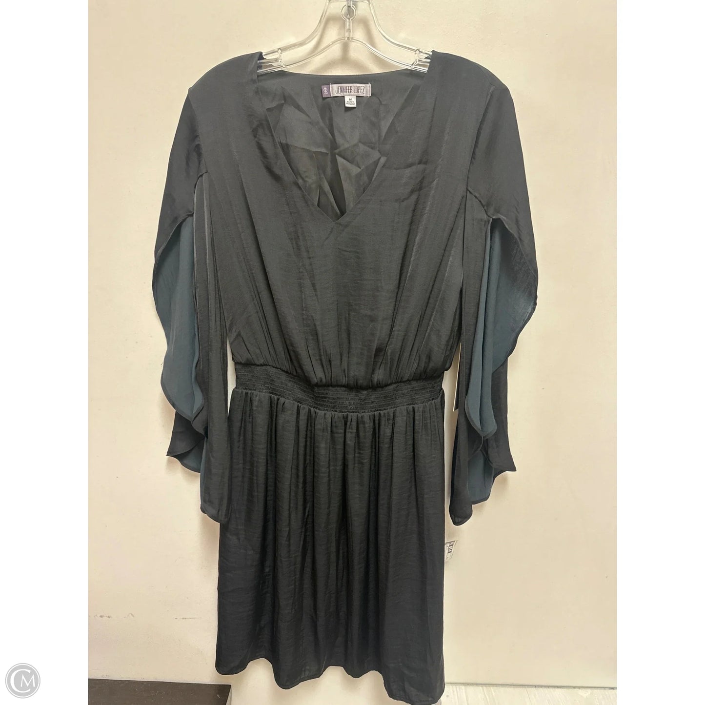 Dress Casual Midi By Jennifer Lopez In Black, Size: M