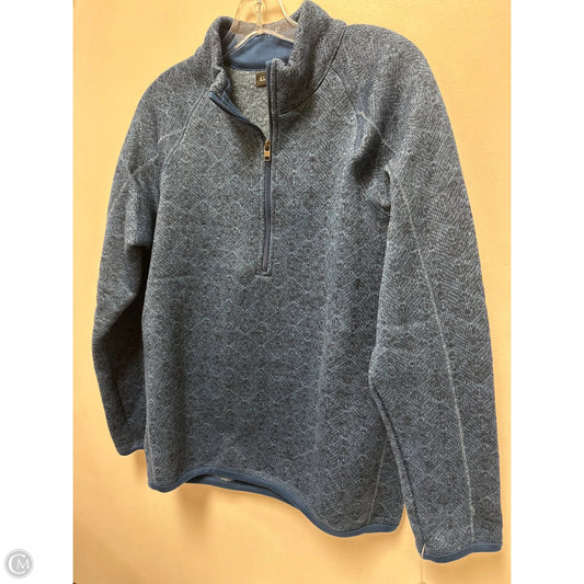 Athletic Jacket By Clothes Mentor In Blue, Size: M