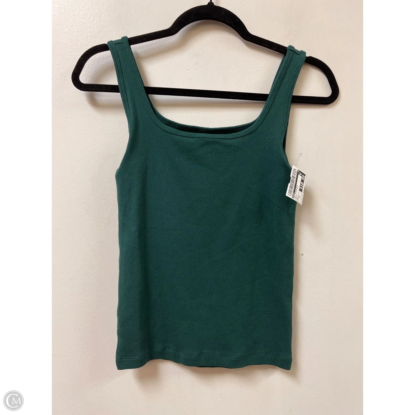 Top Sleeveless By Loft In Green, Size: Xs