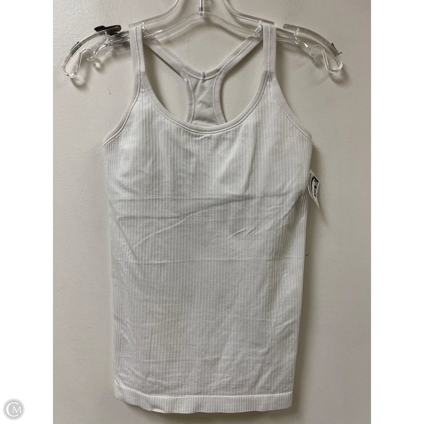 Athletic Tank Top By Lululemon In White, Size: S