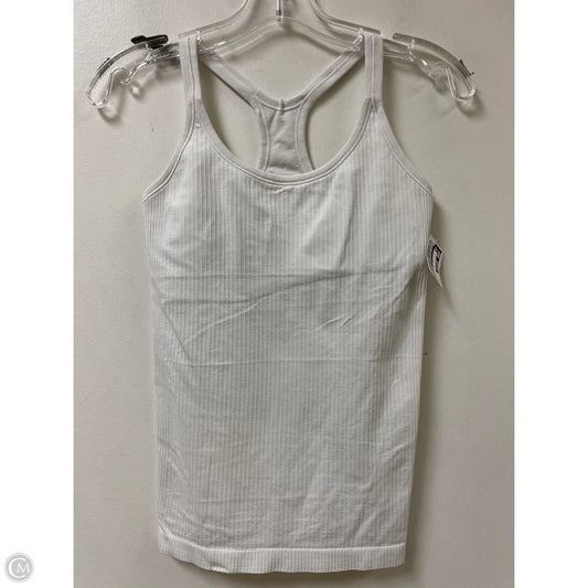 Athletic Tank Top By Lululemon In White, Size: S