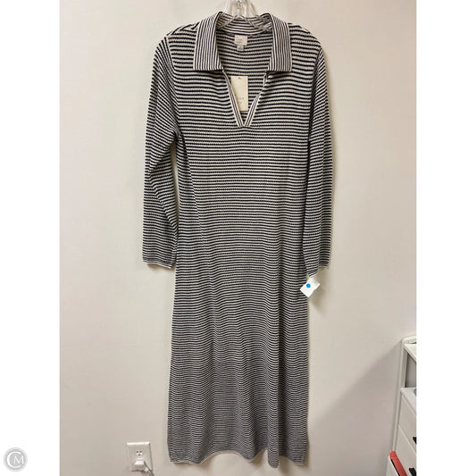 Dress Casual Maxi By A New Day In Black & White, Size: L