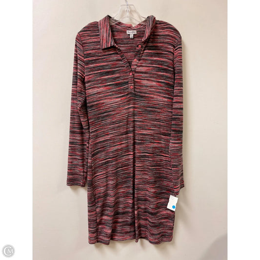 Dress Casual Maxi By Love Fire In Black & Red, Size: Xl