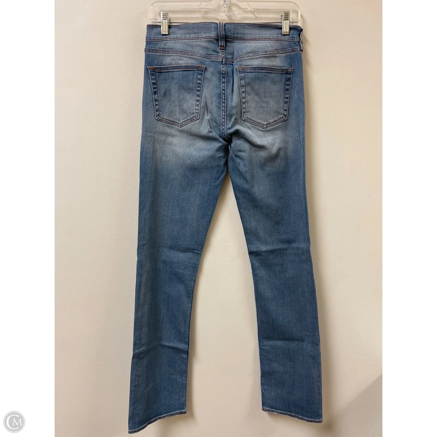 Jeans Straight By J. Crew In Blue Denim, Size: 2