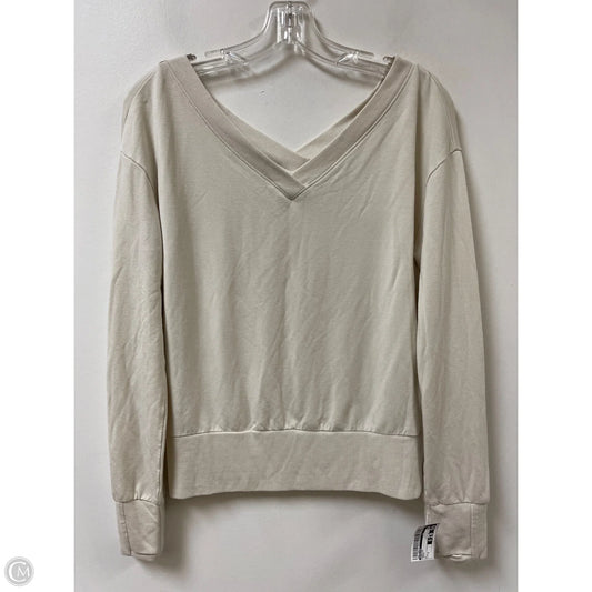 Sweater By Athleta In Cream, Size: S