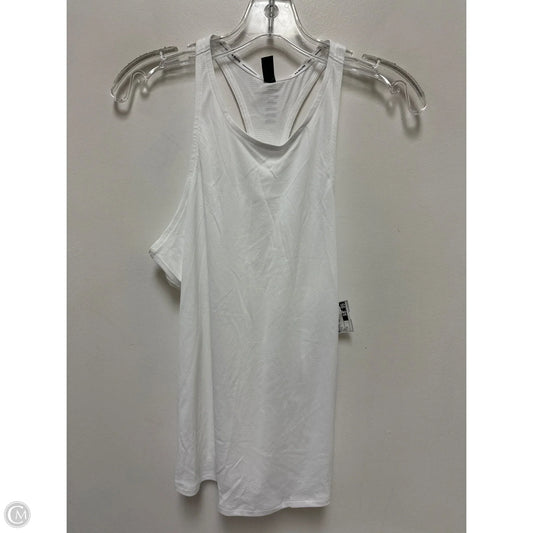 Athletic Tank Top By Under Armour In White, Size: S