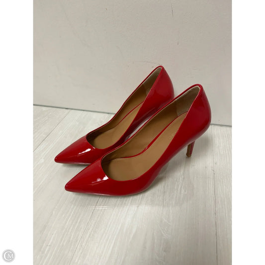 Shoes Heels Stiletto By Calvin Klein In Red, Size: 7
