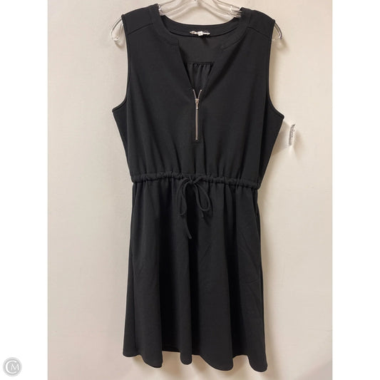 Dress Casual Midi By Maurices In Black, Size: L