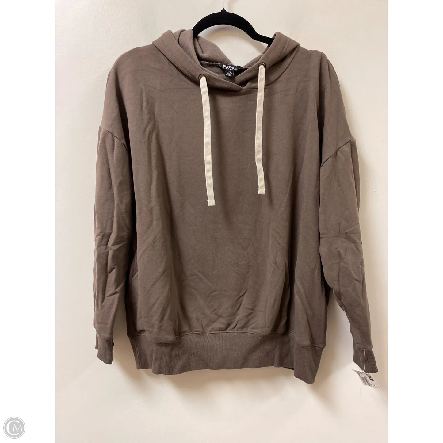 Sweatshirt Hoodie By Buffalo David Bitton In Brown, Size: L
