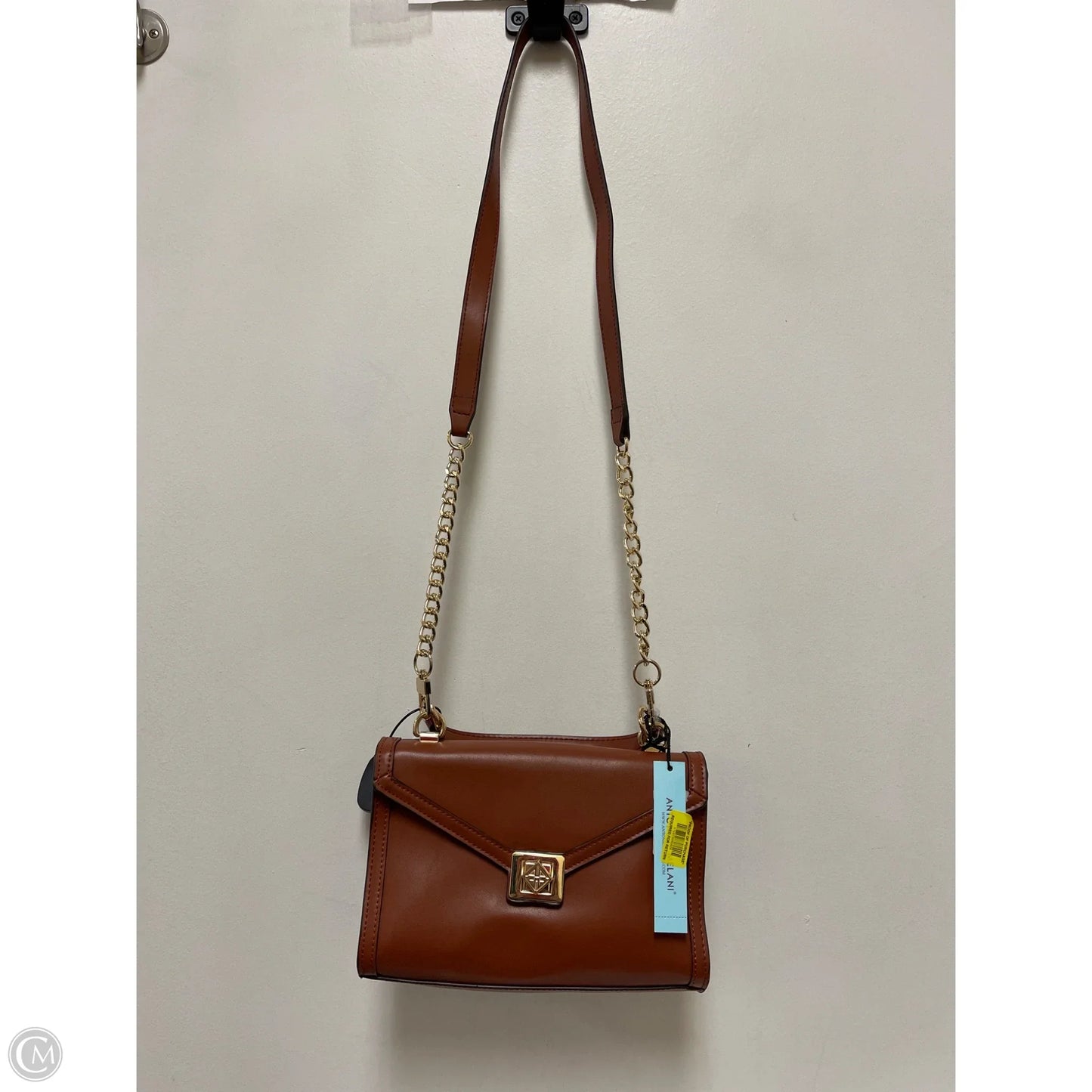 Handbag Leather By Antonio Melani, Size: Medium