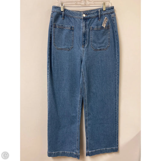 Jeans Wide Leg By On 34th In Blue Denim, Size: 14