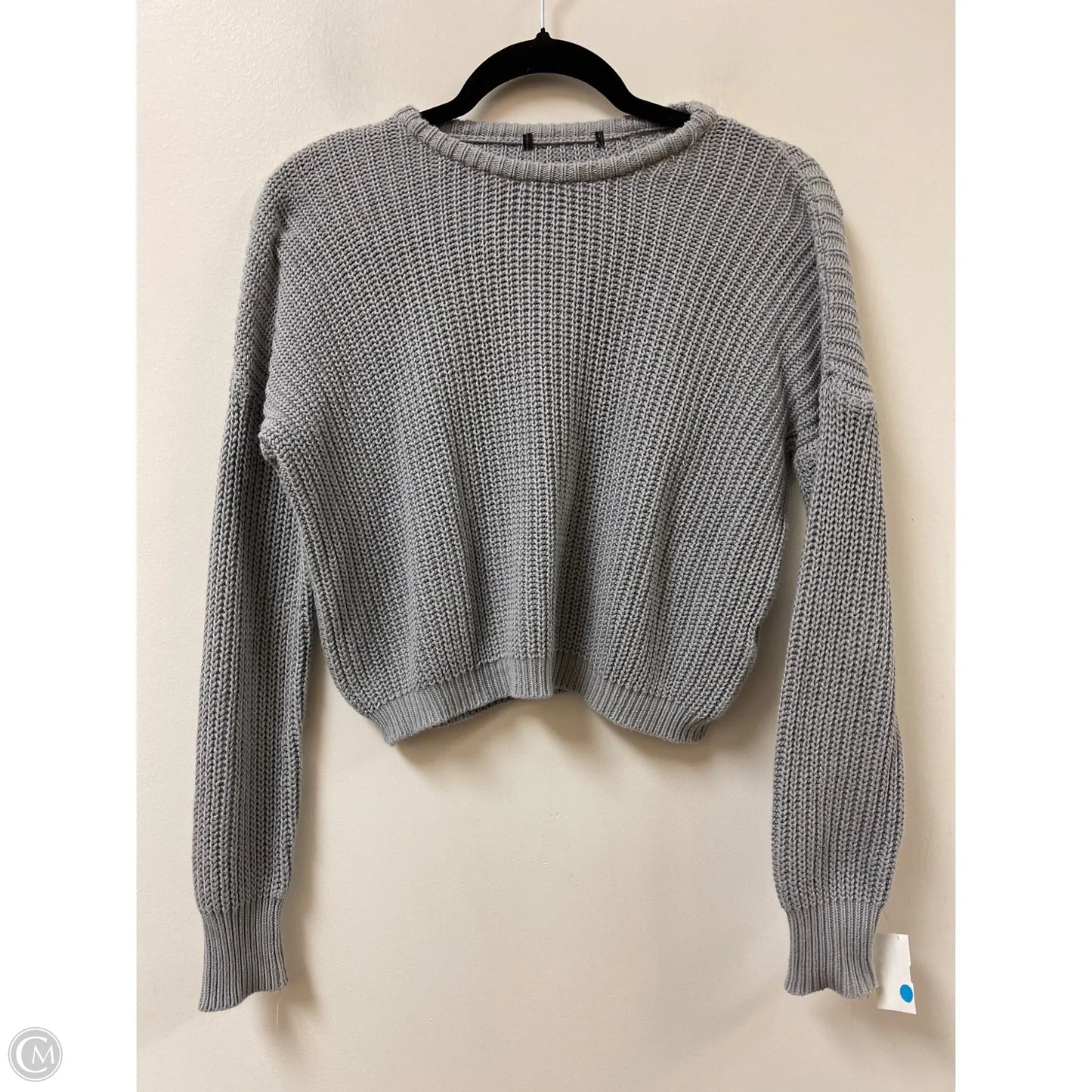 Sweater By Clothes Mentor In Grey, Size: S