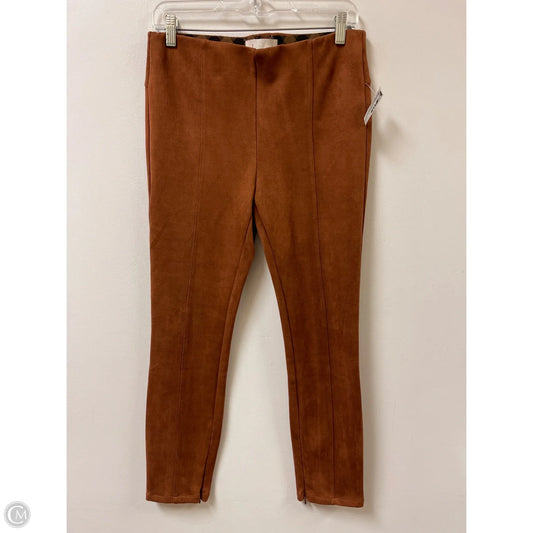 Pants Leggings By Anthropologie In Brown, Size: 8p