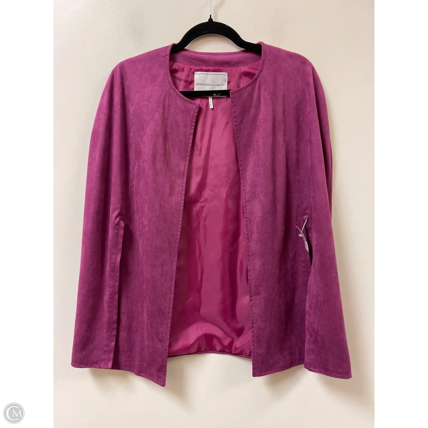 Shawl By Anthropologie In Purple, Size: Osfm