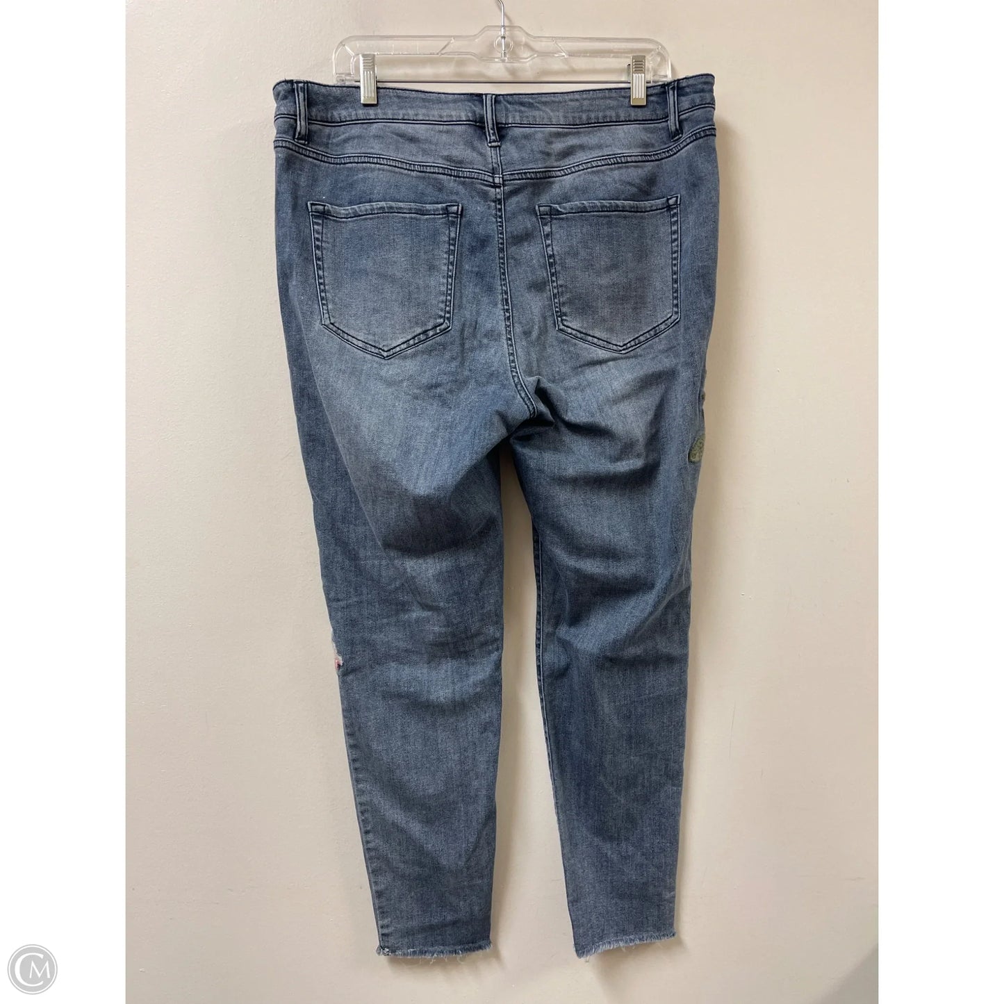 Jeans Skinny By Lane Bryant In Blue Denim, Size: 16