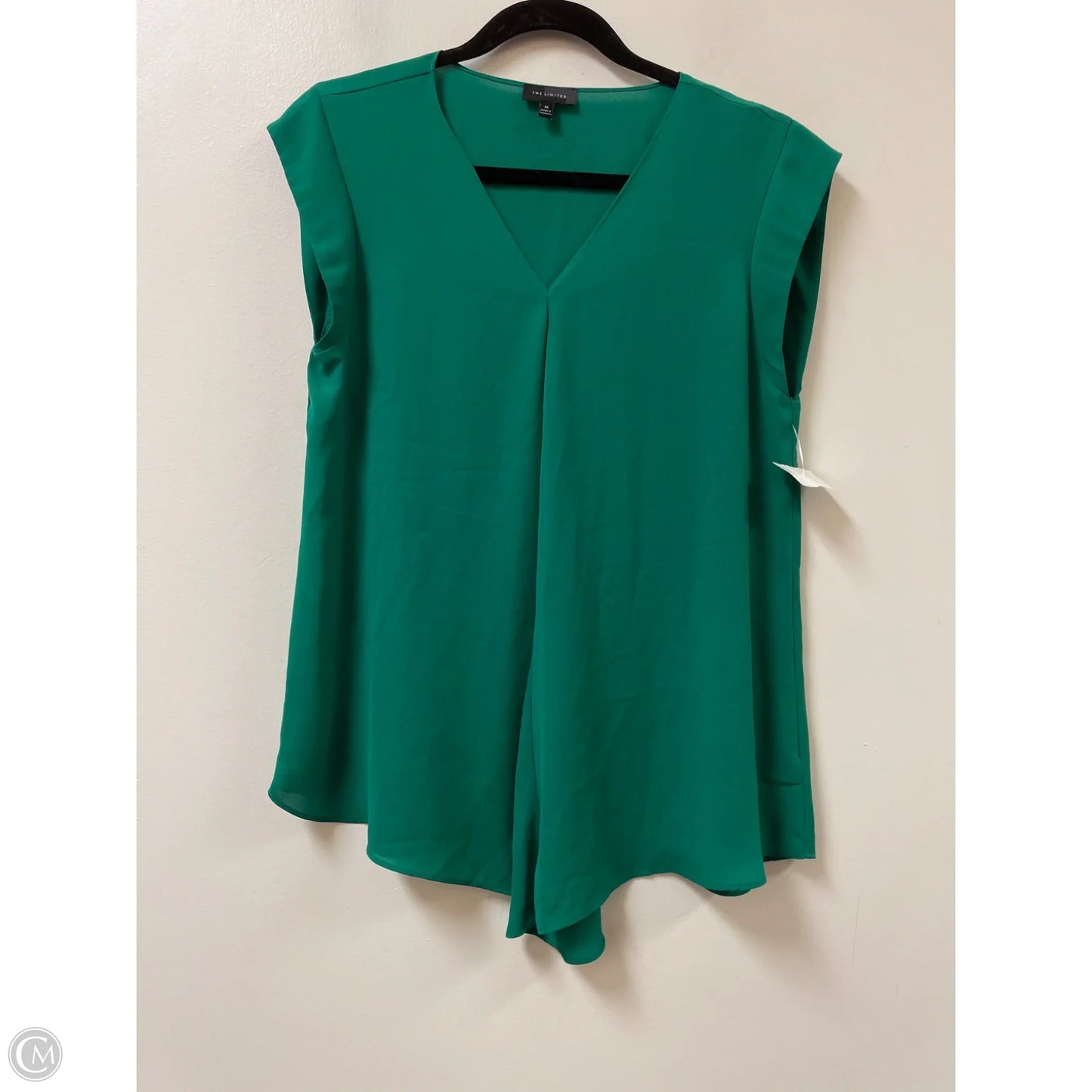 Top Short Sleeve By Limited In Green, Size: M