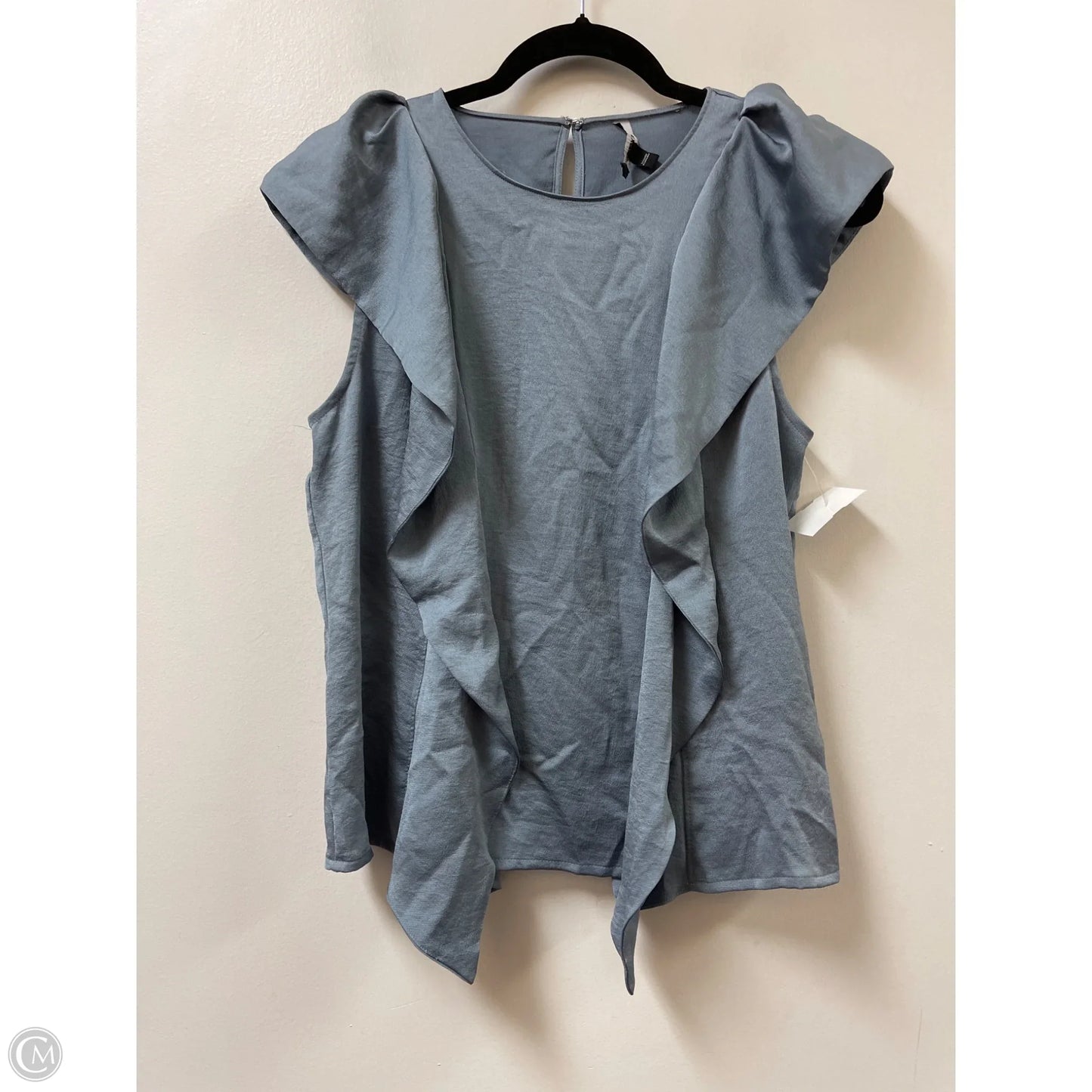 Top Sleeveless By Express In Blue, Size: M