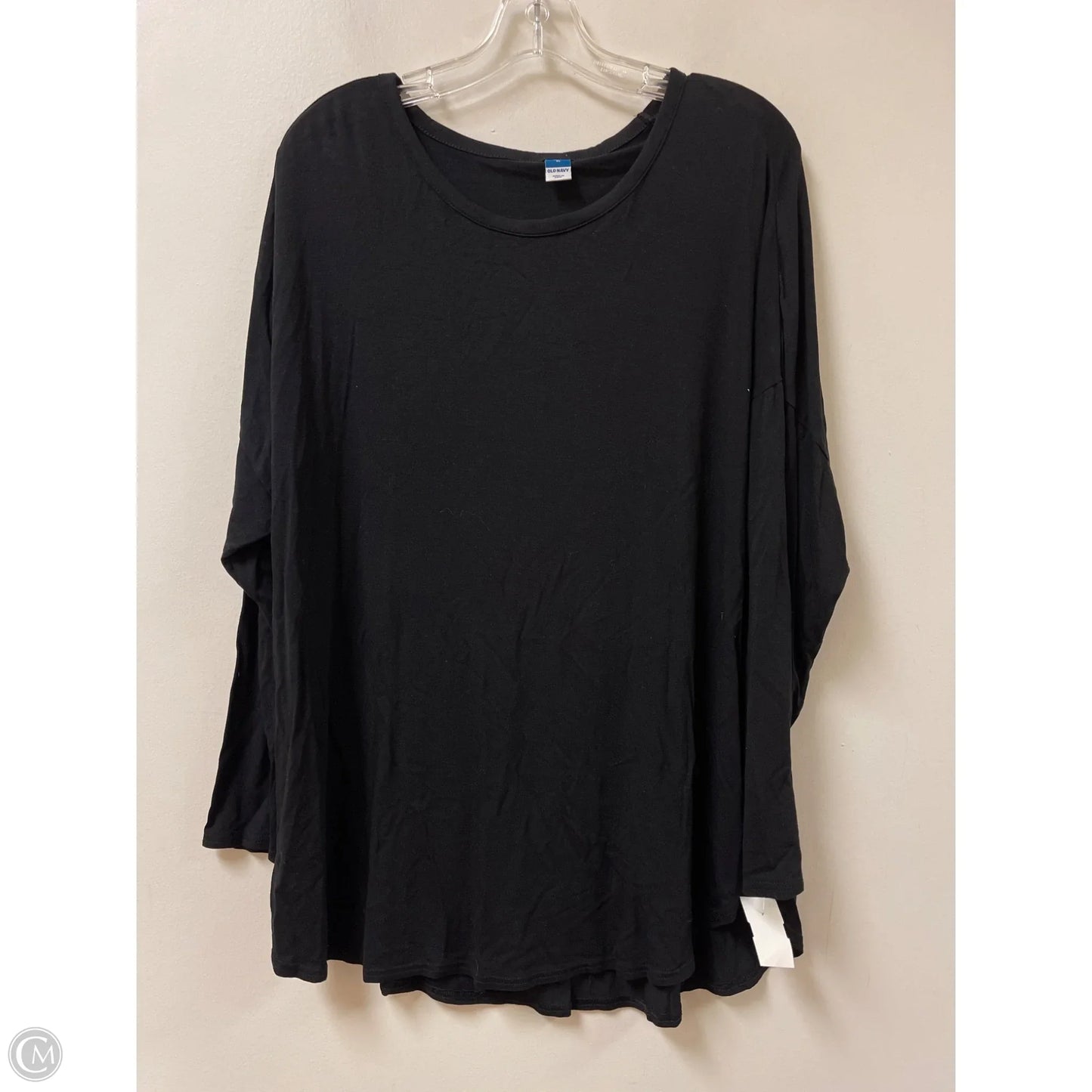 Top Long Sleeve By Old Navy In Black, Size: Xl