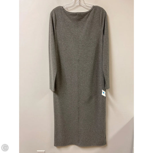 Dress Casual Maxi By A New Day In Grey, Size: M
