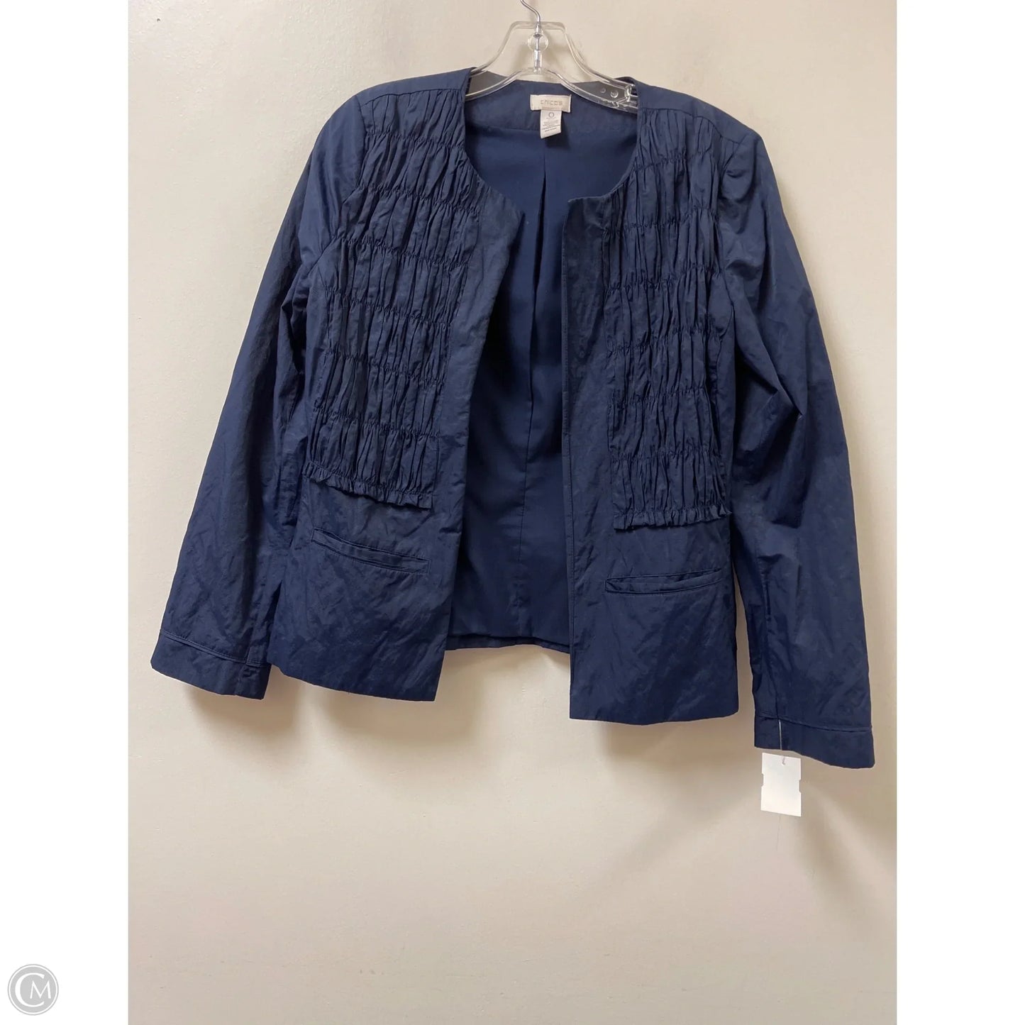 Blazer By Chicos In Navy, Size: S