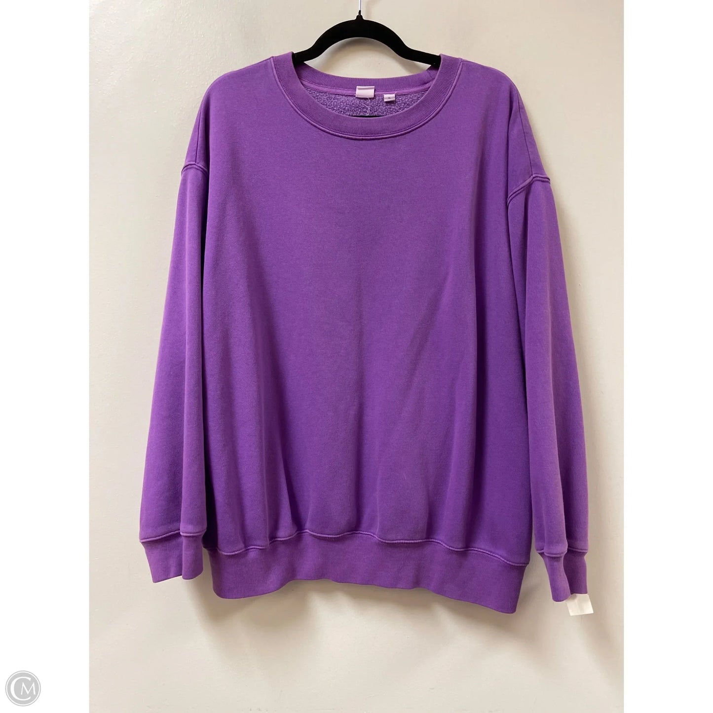 Sweater By Gap In Purple, Size: Xl