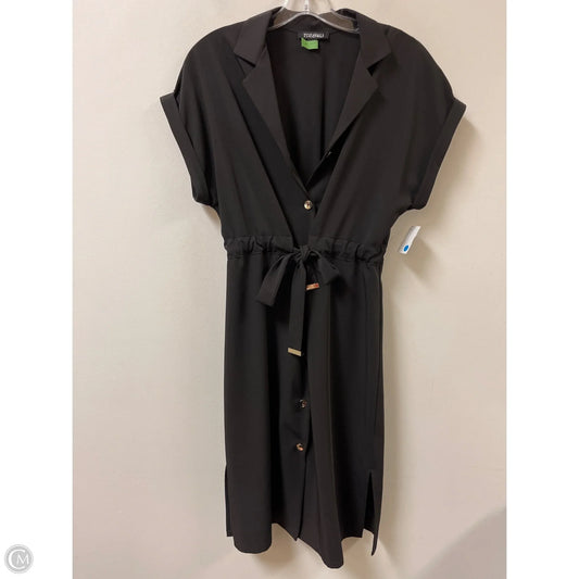 Dress Casual Midi By Roz And Ali In Black, Size: S