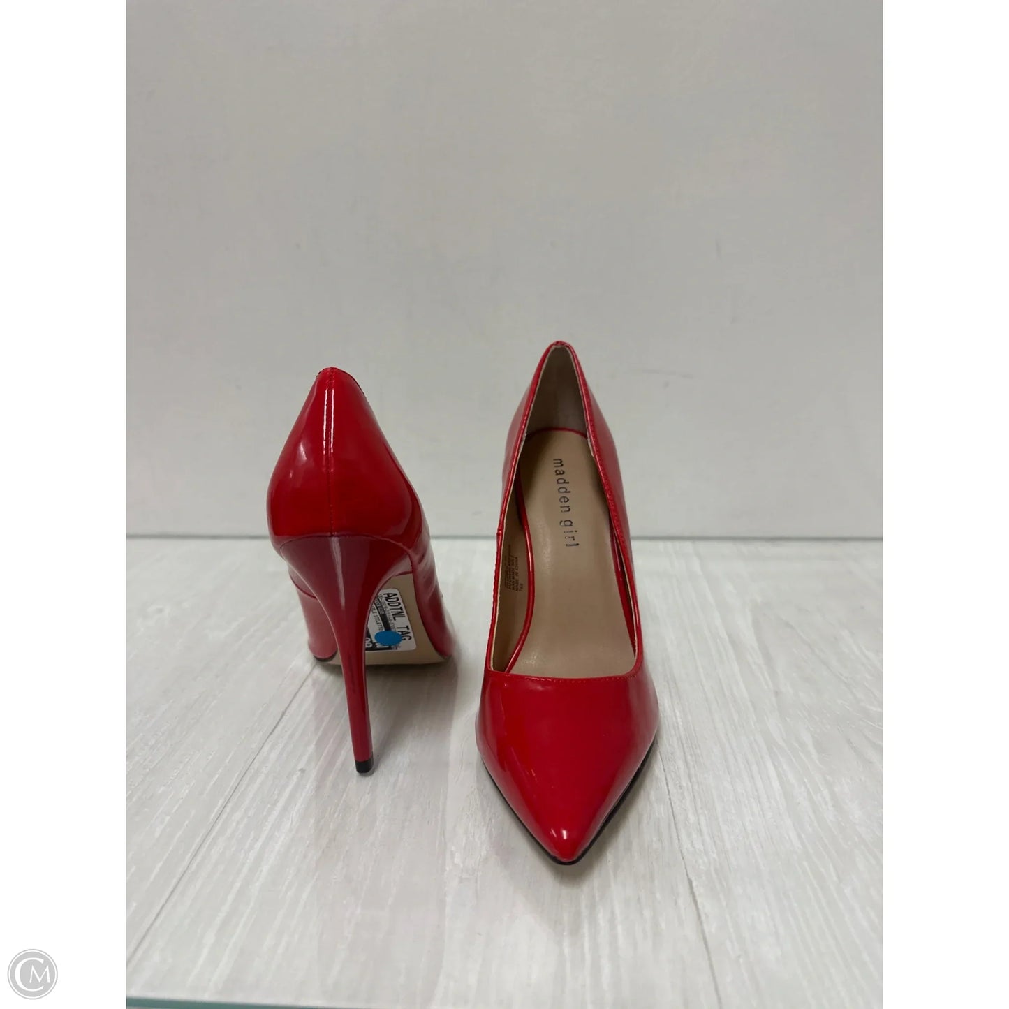 Shoes Heels Stiletto By Madden Girl In Red, Size: 6.5