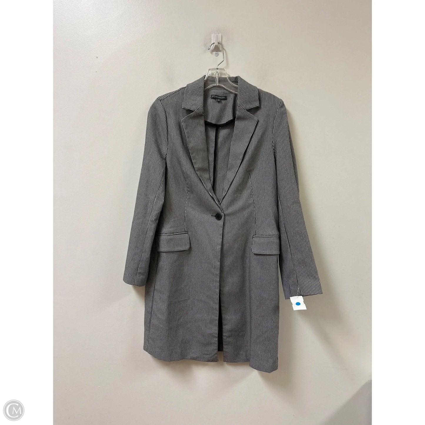 Blazer By Adrianna Papell In Black & White, Size: S