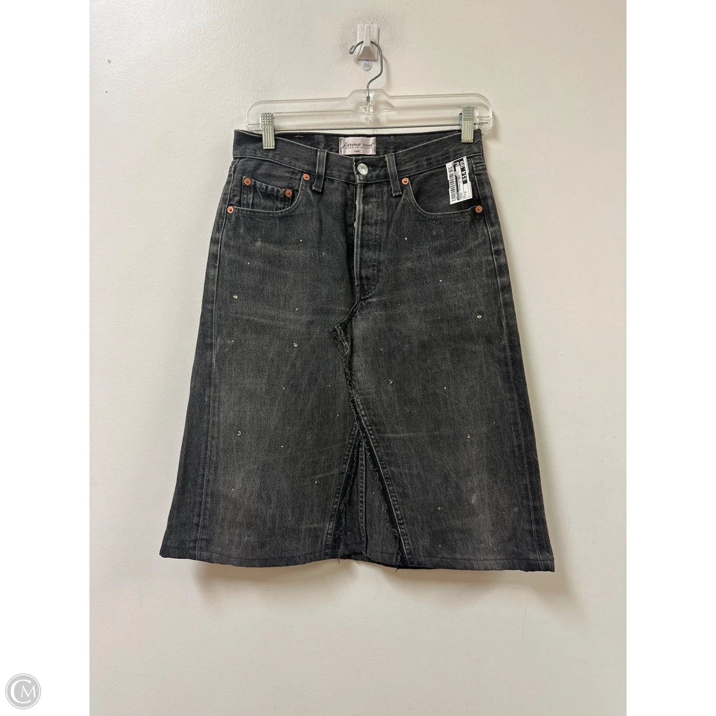 Dress Casual Midi By Levis In Black, Size: 2