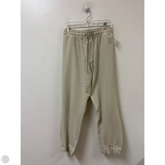 Athletic Pants By Mondetta In Cream, Size: 1x