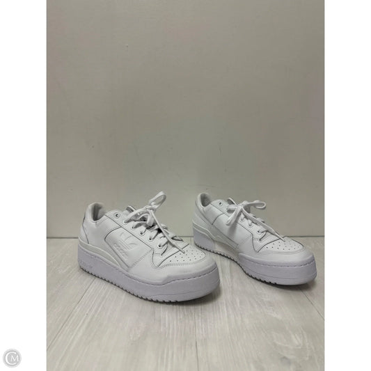 Shoes Flats By Adidas In White, Size: 10