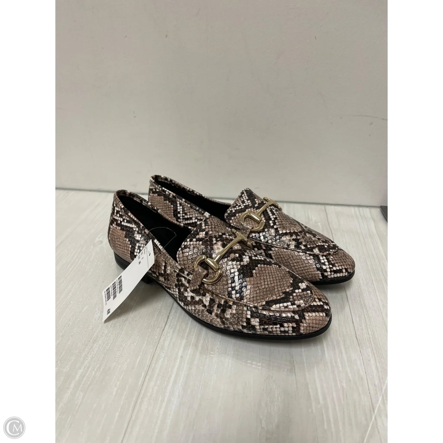 Shoes Flats By H&m In Snakeskin Print, Size: 7