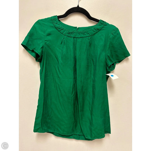 Top Short Sleeve By Boden In Green, Size: S