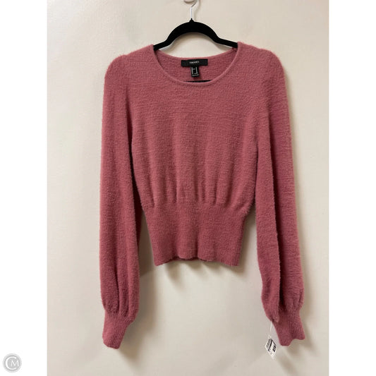 Sweater By Forever 21 In Pink, Size: M