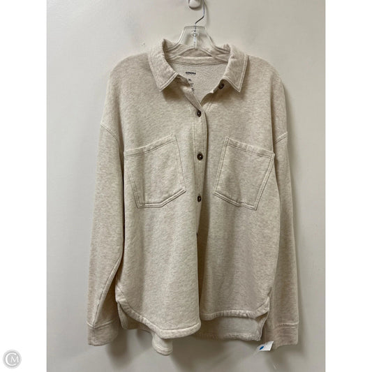Blouse Long Sleeve By Sonoma In Cream, Size: Xl